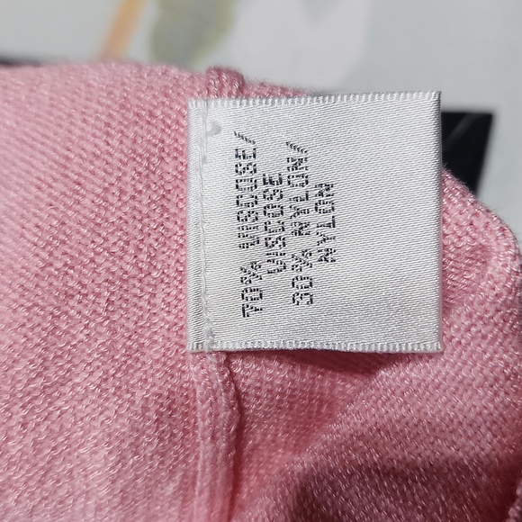 [L->S] CYNTHIA STEFFE Pink Sweater - large but fits small - Picture 6 of 6